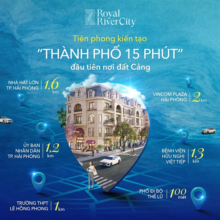 Royal River City 80 Hạ Lý Hải Phòng